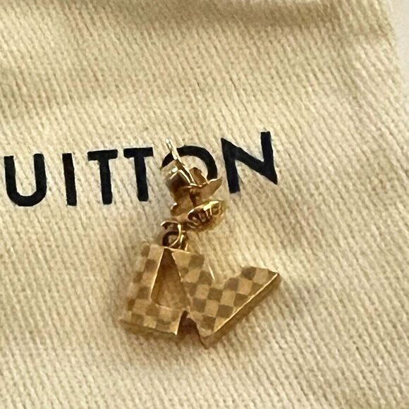 Louis Vuitton Monogram single earring - Picture 1 of 10
